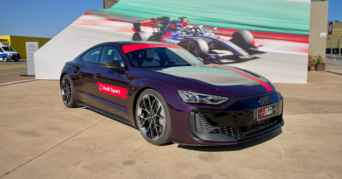 Teste rápido: Audi RS e-tron GT Performance promove um check-up médico a cada volta
