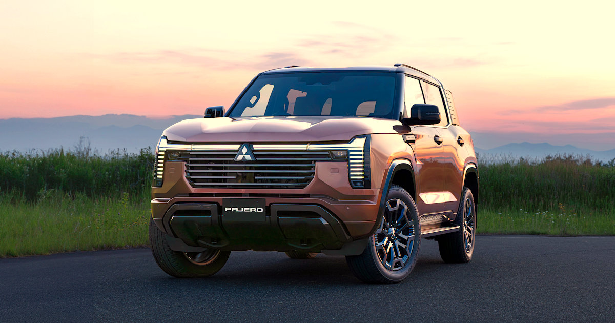 Mitsubishi Pajero ganha nova geração e será lançado no Brasil
