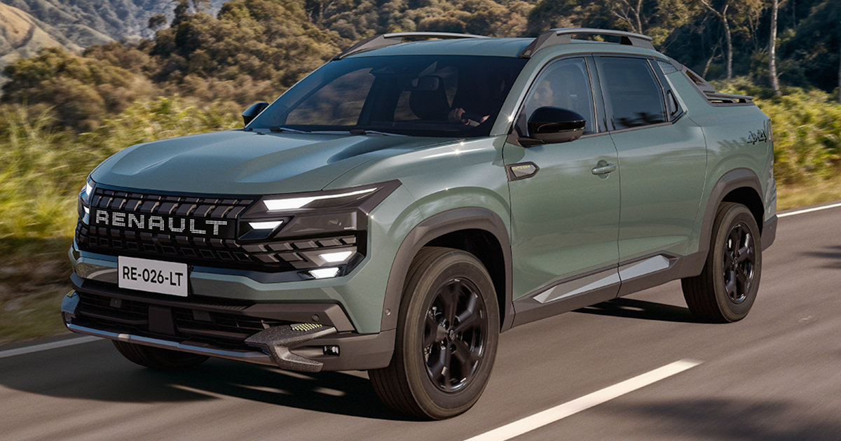 Renault Niagara é a picape do Boreal que chega ainda em 2026 pra peitar Toro e Maverick